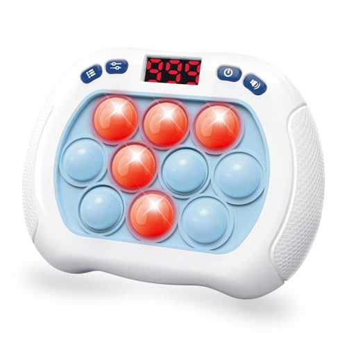 Intoypad Quick Push Pop Game Light Up Fidget Toy for Kids Lightblue - style: Lightblue
