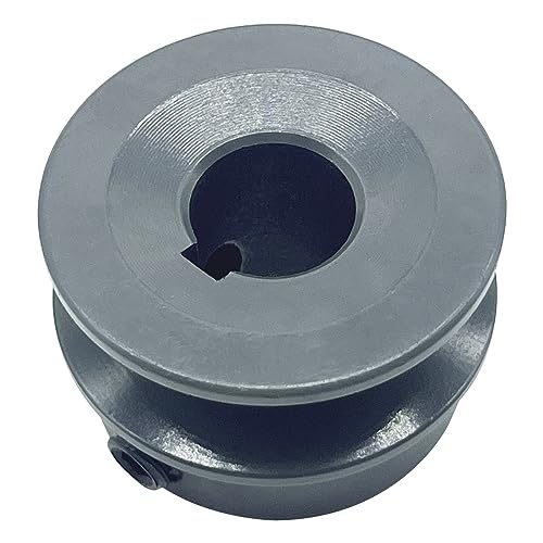 AK17-5/8 V Belt Pulley, 1.75 inch OD, 5/8 Inch Bore,Cast Iron Material, AK Single Groove v Belt Pulleys for "4L" or "A" or "3L" Belts - size: 1.75 inch OD, 5/8 Inch Bore, style: 1 Groove
