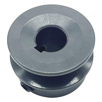 AK17-5/8 V Belt Pulley, 1.75 inch OD, 5/8 Inch Bore,Cast Iron Material, AK Single Groove v Belt Pulleys for "4L" or "A" or "3L" Belts - size: 1.75 inch OD, 5/8 Inch Bore, style: 1 Groove