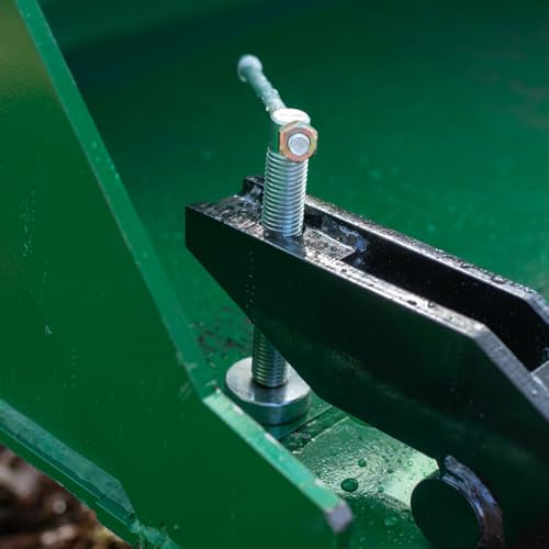 Titan Attachments 21" Fork Length Clamp-On Debris Forks V2, Fits Loader Buckets, Skid Steers - style: Bucket Width: 48"