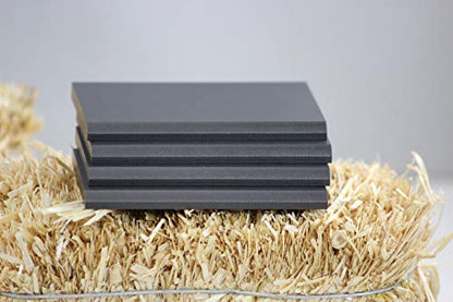 Graphite Vane Set for Dry Vacuum Pump for Portable Milking Machine 4.90mmX43mmX70mm by Melasty