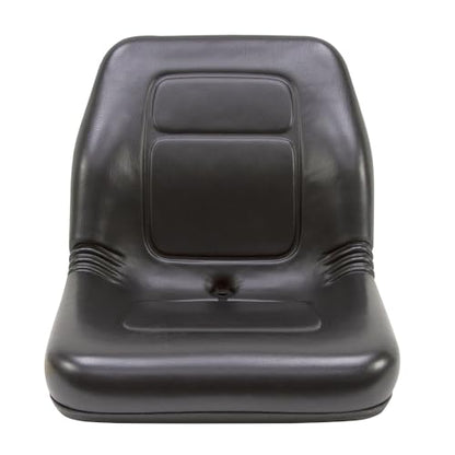 AT327445 Black Vinyl Seat Fits John Deere 320 325 328 332 8875