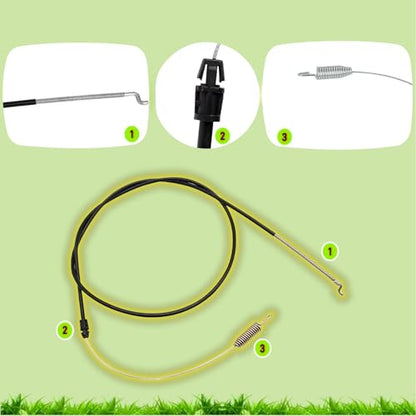 119-2379 Traction Control Cable for Toro 22'' Recycler Lawn Mowers - size: 119-2379