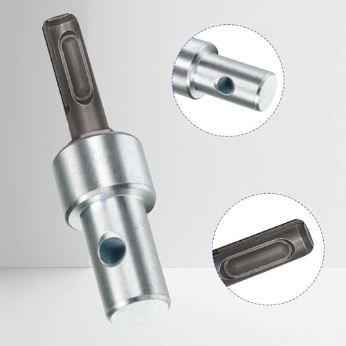 Utoolmart Garden Earth Auger Drill Adapter, 3/4" Internal Diameter, 2 Slot