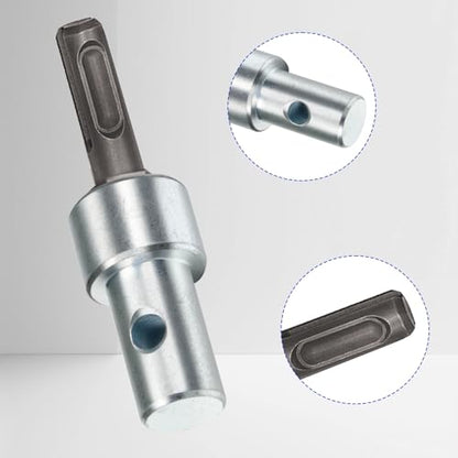 Utoolmart Garden Earth Auger Drill Adapter, 3/4" Internal Diameter, 2 Slot