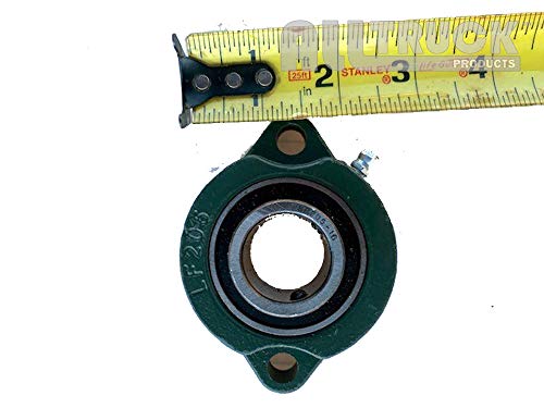 LF205 SB205-16 2 Bolt Flange for 1" Shaft Replacement Bearing with 3" Center to Center Bolt Pattern for Tarp Kits by ALL TRUCK PRODUCTS