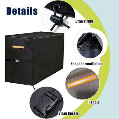 Milking Machine Cover for Cows and Goats, 35.4”x15.8”x35.8”