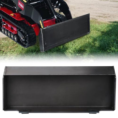 GAOMON 1/4" Quick Attachment Mount Plate Mini Skid Steer Compatible with Toro Dingo Ditch Witch, 1/2" Thick Inserts