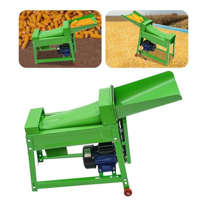 110V 480W Automatic Corn Thresher Machine, Automatic Corn Stripping Machine Electric Corn Threshing Machine - Threshing Rate 99% - for Homes, Ranches,Farms