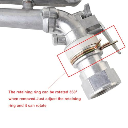1.5" Farm Sprinkler 360° Rotary, for Orchards, Tea Gardens, Forestry - size: 1.5 inch