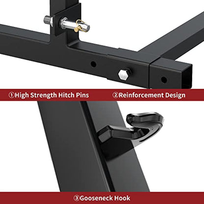 YITAMOTOR Adjustable 3 Point Hitch Pallet Fork for CAT 1, 1500lbs Capacity
