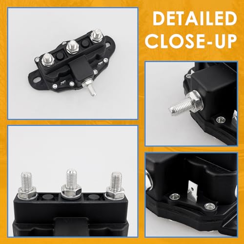 Replacement Dual-Polarity Reversing Solenoid with Silver/Bronze Alloy Posts for Hydraulic Leveling Systems and RV Slide-Outs Replace for 118246