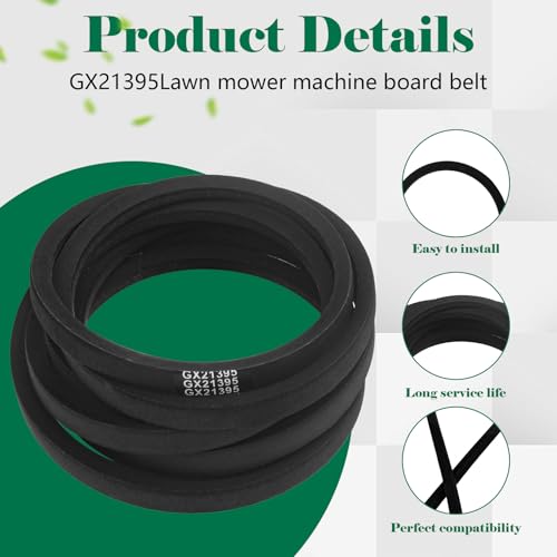 GX21395 Mower Deck Belt (5/8" x 161.75") Fit for John Deere 54" Deck