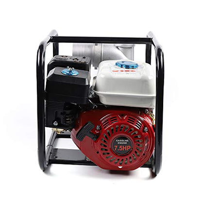7.5HP 4-Stroke 210CC 264GPM Gasoline Semi-trash Water Transfer Pump - color: 7.5hp 4-stroke