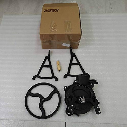 Manual Corn Thresher - Hand Sheller With Wooden Handle, Cast Heavy Duty Iron Shelling Machine for Small Farm and Household Usage