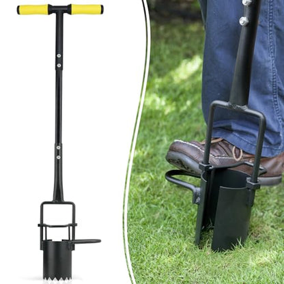 Colwelt Long Handle Bulb Planter Tool, Tulip Plant Hole Digger, Sod Plugger