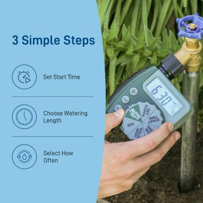 Orbit 62067 1-Outlet Programmable Digital Hose Watering Timer, 2-Pack - size: 1 Outlet (Pack of 2)
