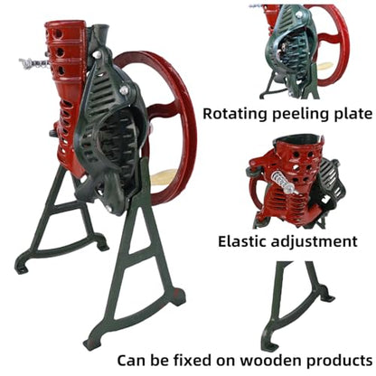 Corn Sheller Heavy Duty Shelling Machine Corn Sheller Machine Walnut Farm Corn Thresher Corn Thresher Tool Can be Connected to an Electric Crawler Cast Iron Manual Thresher for Dry Corn