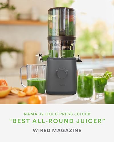 Nama J2 - Cold Press Juicer - Hands-Free - Gray - color: Gray