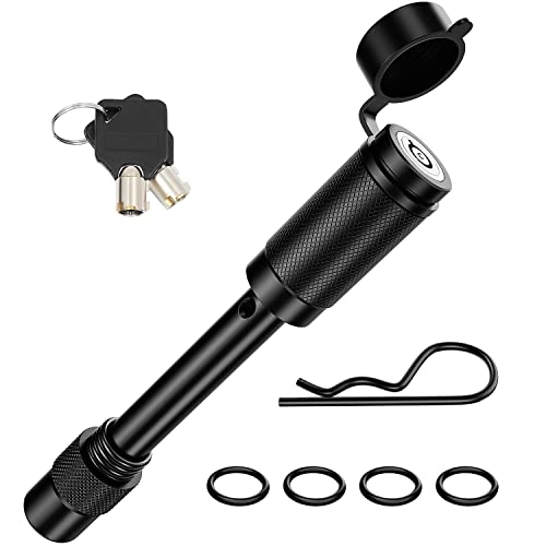 Nilight Trailer Hitch Lock Pin 5/8" Locking Receiver Hitch Pin Keyed - color: Hitch Lock Pin