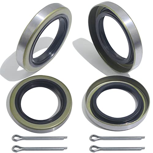 iBroPrat 4pack ID 1.719" x OD 2.565" Trailer Axle Grease Seal for 3500lb