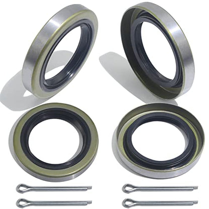 iBroPrat 4pack ID 1.719" x OD 2.565" Trailer Axle Grease Seal for 3500lb