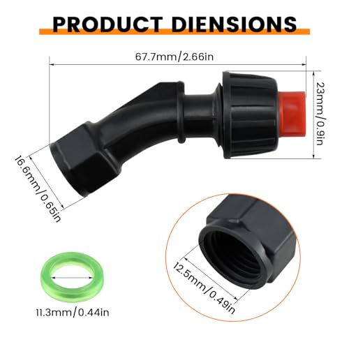 Spray Nozzles Set for Garden & Agricultural Tank Spraying Equipment