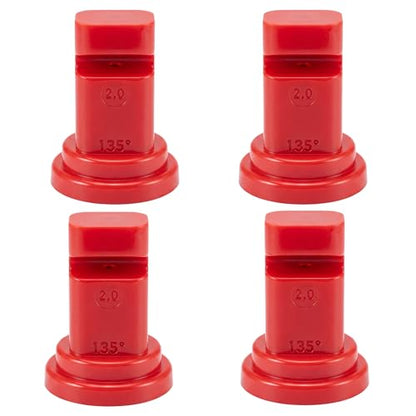 140° Deflector Broadcast Spray Nozzle,Boom Sprayer Nozzles with 2.0 Orifice