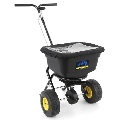 Spyker P20-5010 50-Pound Capacity Broadcast Spreader, Black, S