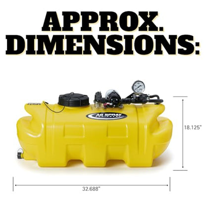 15 Gallon Platinum Spot Sprayer | Prime Pump (60PSI) - style: Platinum - 15 Gallon