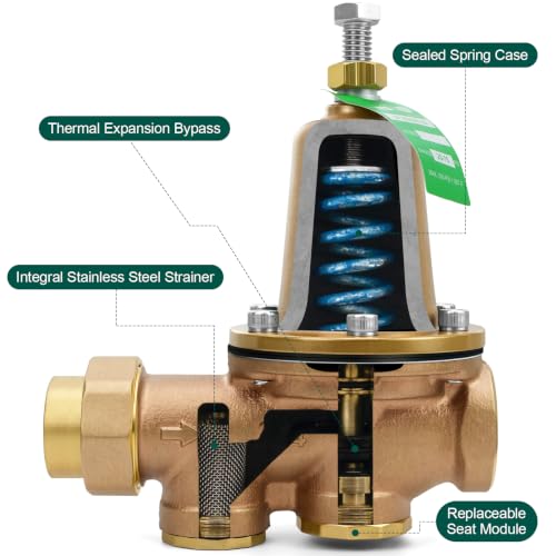 LF25AUB-Z3 3/4" Cast Copper Silicon Alloy Pressure Reducing Valve - size: 0.75 Inch