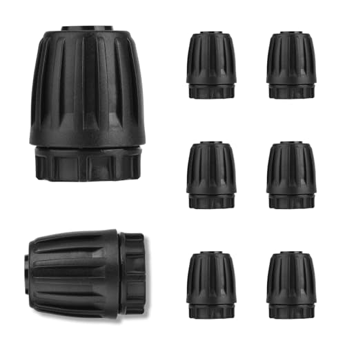 1/2 Inch Drip Irrigation End Cap Fittings,8-Pack - size: 1/2" End Cap-8P