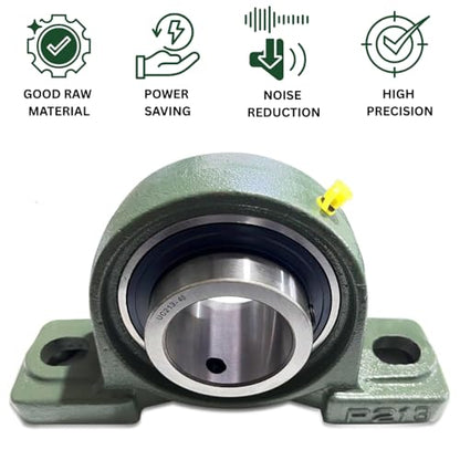 UCP213 Premium Quality Self-Align Pillow Block Bearing (UCP 213-40 (2 Pack)) - size: UCP 213-40 (2 PACK)