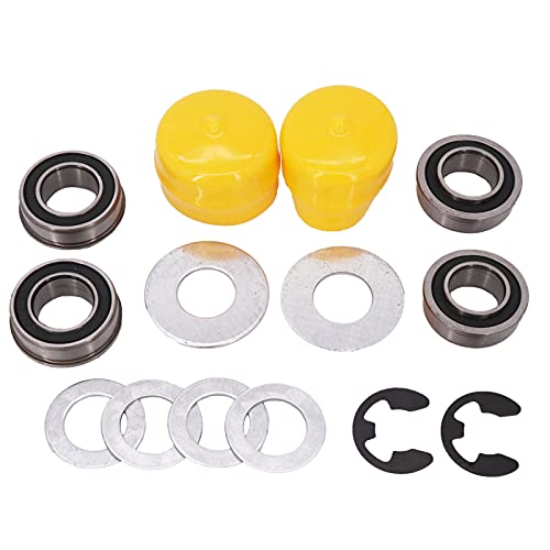 DVPARTS Front Wheel Bearing Bushing to Bearing Conversion Kit for JD LA140 LA145 LA150 LA155 LA165 LA175 LA100 L105 LA115 LA125 LA130 LA135 L100 L105 L108 L110 L120 L130