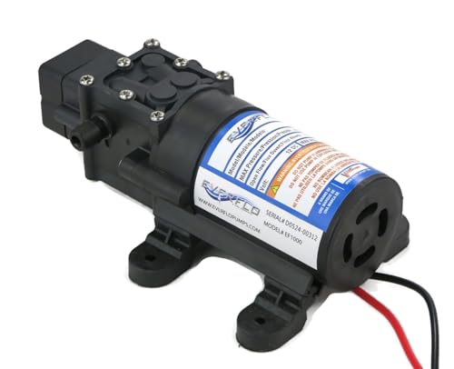 OEM | (6 Pack) Everflo 1.0 GPM, 12V, Diaphragm Pump EF1000, EF1000-BOX, EF1000BOX
