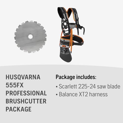 Husqvarna 555FX 53.3cc Professional Brushcutter Clearing, Saw Gifts for Men