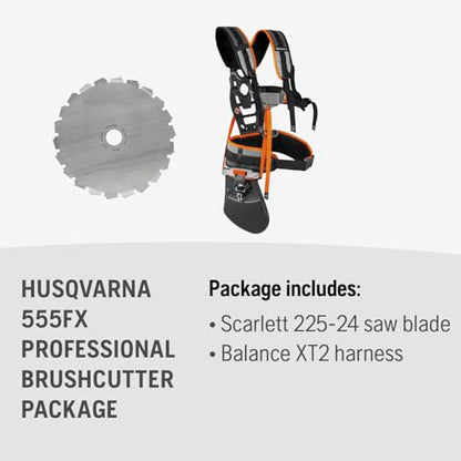 Husqvarna 555FX 53.3cc Professional Brushcutter Clearing, Saw Gifts for Men
