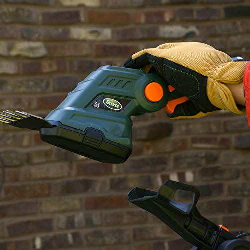 Scotts LSS10272PS 7.5-Volt Grass Shear/Shrub Trimmer, Wheeled Handle - style: 7.5-Volt Shrub Shear w/pole