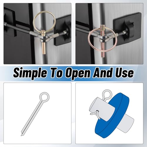 230Pcs Heavy Duty Pin Assortment Kit, 3 Point Accessories - style: 230PCS