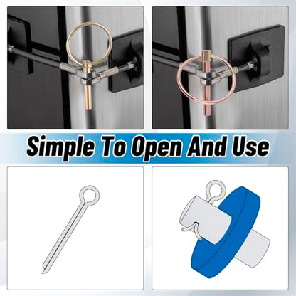 230Pcs Heavy Duty Pin Assortment Kit, 3 Point Accessories - style: 230PCS