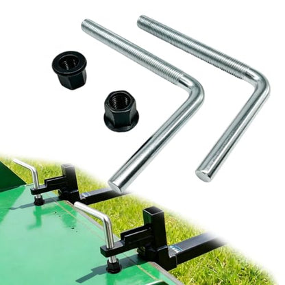 2 Pcs Clamp On Pallet Forks Bolts for Loader Bucket, Tractor Bucket