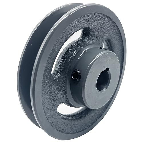 AK44-3/4 v Belt Pulley,AK4434, 4.25 inch OD, 3/4 Inch Bore,Cast Iron Material, AK Single Groove Mechanical v-Belt Pulleys for "4L" or "A" or "3L" Belts - size: 4.25 inch OD, 3/4 Inch Bore, style: 1 Groove