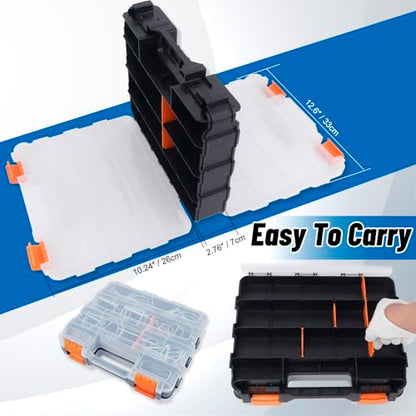 230Pcs Heavy Duty Pin Assortment Kit, 3 Point Accessories - style: 230PCS