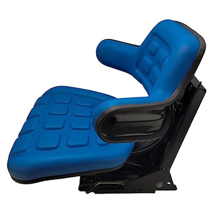Blue Tractor Seat Fits Ford 2000, 2600, 3000, 4000, 3600, 4600, 3910 Tractors