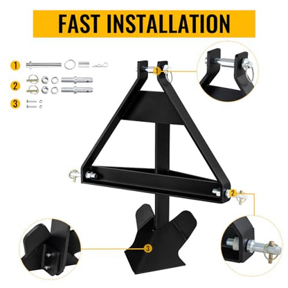 Middle Buster Cat 1, 3 Point Quick Hitch Tractors,Furrows and Harvests Potatoes,CL - style: CL