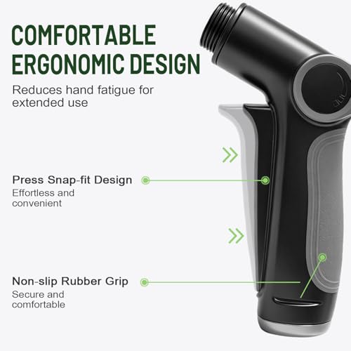 High Pressure Garden Hose Nozzle with Soap Dispenser,Hose End Sprayer
