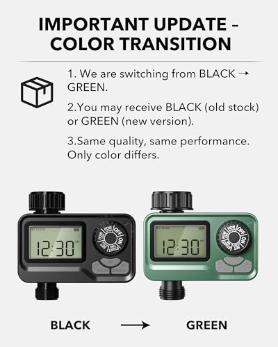 BN LINK Outdoor Water Timer for Garden Hose, Programmable Sprinkler Timer - size: 1 Outlet
