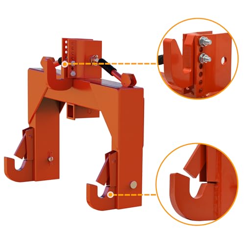 YINTATECH Heavy-Duty 3 Point Quick Hitch, 3000lbs Tractor Category 1