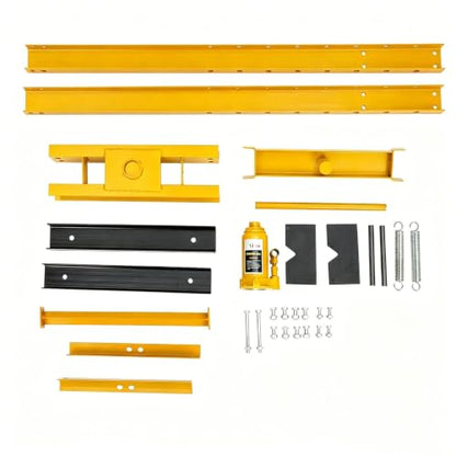 Garvee 12Ton Hydraulic Shop Press H-Frame Floor Shop Press - color: Yellow