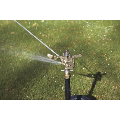 Strongway Wheeled Sprinkler, 6-10 GPM, 100ft. Coverage, 7,800 Sq. Ft. - size: 2 Nozzles